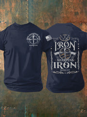 Men's Iron Sharpens Iron Short-sleeved T-shirt