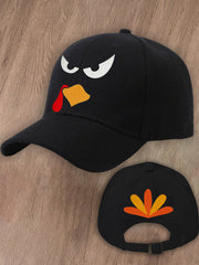 Unisex Thanksgiving Turkey Funny Design Cap