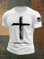 Men's Jeremiah Cross Short-sleeved T-shirt