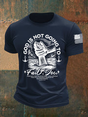 Men's God Is Not Going To Fail You Short-sleeved T-shirt