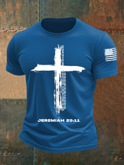 Men's Jeremiah Cross Short-sleeved T-shirt