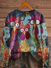 Women's Thanksgiving Turkey Print Sweatshirt