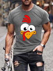 Men's Thanksgiving Turkey Short-sleeved T-shirt