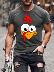 Men's Thanksgiving Turkey Short-sleeved T-shirt