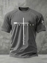 Men's It Is Finished Printed Casual T-shirt