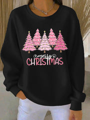 Women's Christmas Print Casual Sweatshirt