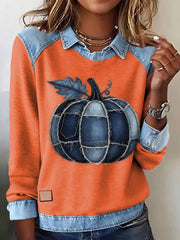 Women's Thanksgiving Print Top