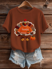 Women's Thanksgiving Turkey T-shirt