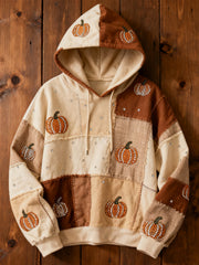 Women's Thanksgiving Print Casual Hoodie