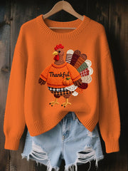 Women's Thanksgiving Turkey Sweater