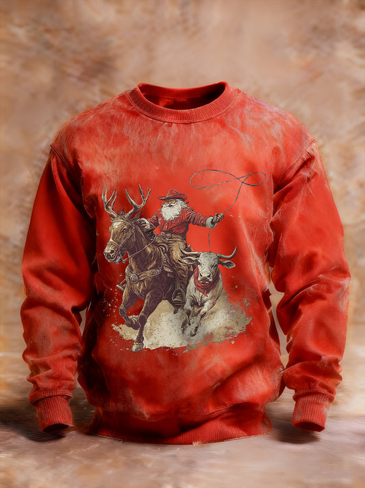 Men's Western Christmas Sweatshirt