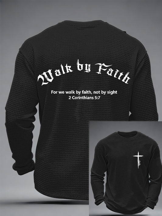 Men's Faith Waffle Top