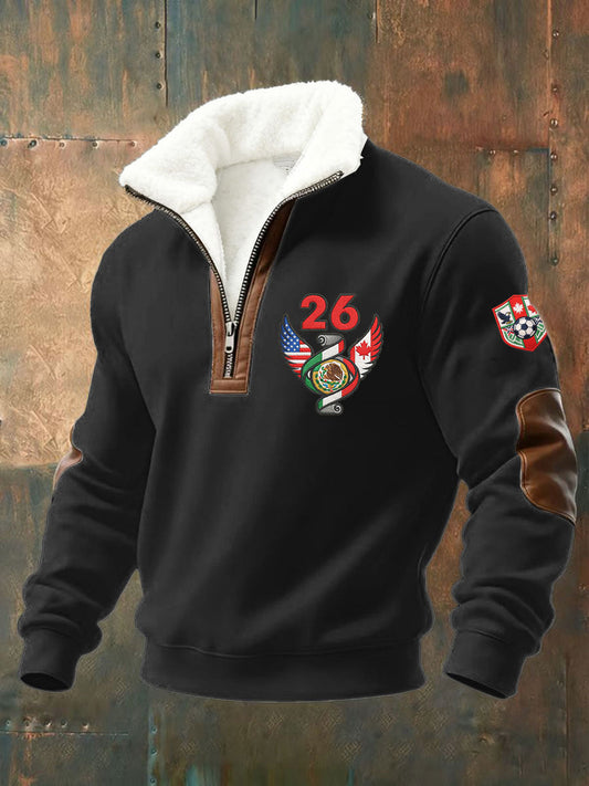 Men's Soccer 2026 Printed Casual Top