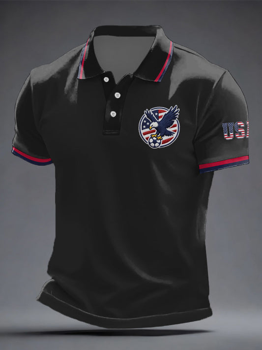 Men's USA Soccer Printed Shirt