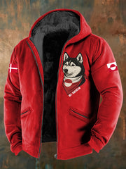 Men's Greenland Dog Fleece-Lined Jacket