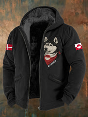 Men's Greenland Dog Fleece-Lined Jacket