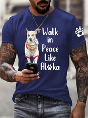 Men's Walk for Peace Like Aloka Short-sleeved T-shirt
