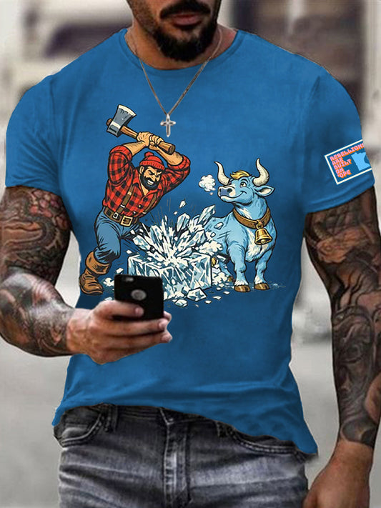 Men's Minnesota Resist ICE Short Sleeve T-shirt