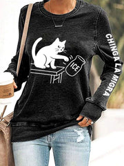 Women's Chinga La Migra sweatshirts