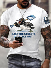 Men's Minnesota Loon Salt the Streets Get ICE Out Short Sleeve T-shirt