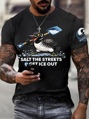 Men's Minnesota Loon Salt the Streets Get ICE Out Short Sleeve T-shirt