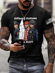 Men's Same Shit. Different Hat printed T-shirt