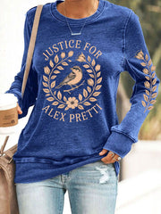 Women's Justice for Alex Pretti Sweatshirts
