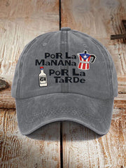 Unisex Puerto Rico Print Hat