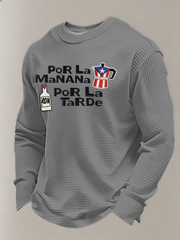 Men's Puerto Rico Waffle Long Sleeve Top