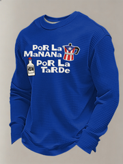 Men's Puerto Rico Waffle Long Sleeve Top