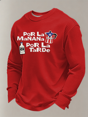 Men's Puerto Rico Waffle Long Sleeve Top