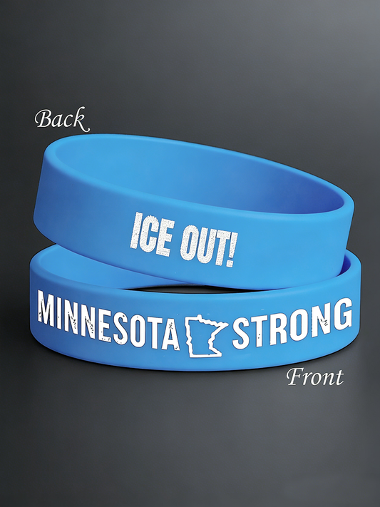 Unisex Minnesota Strong Ice Out Wristband