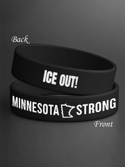 Unisex Minnesota Strong Ice Out Wristband