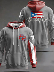Unisex Puerto Rico Taino Proud Art Printed Hoodie