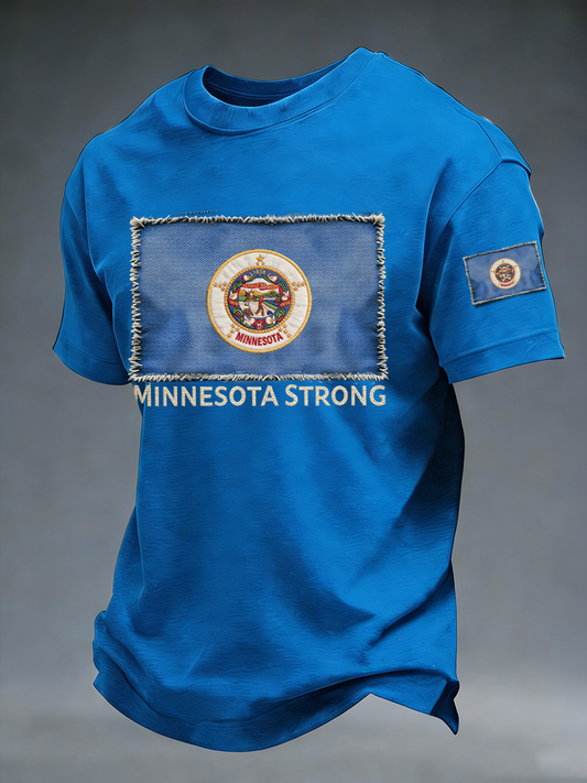 Men's Minnesota Strong Short Sleeves T-shirt