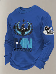 Men's Minnesota Resist ICE Minnesota Strong Waffle Long Sleeve T-Shirt