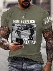 Men's Not Even Ice Supports Ice Anti ICE Tee