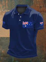 Men's Australian Flag short sleeve shirt
