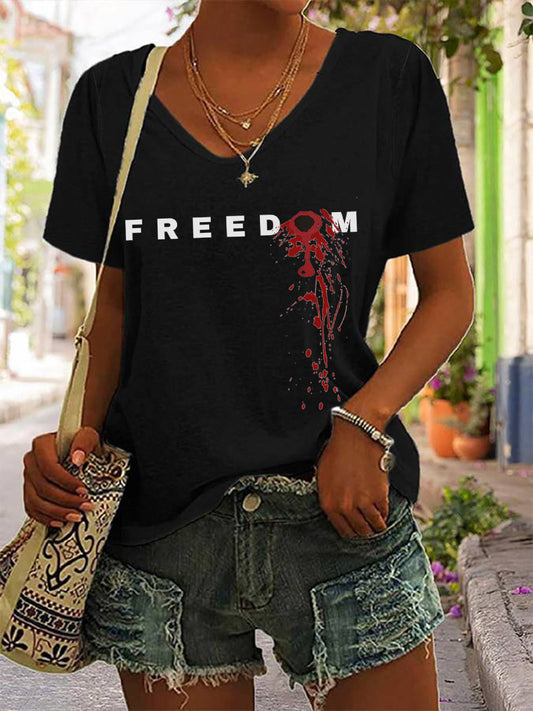 Women's Patriotic T-shirt