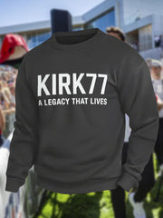 Men's Kirk77 A Legacy That Lives Crew Neck Sweatshirt