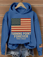 Women's Turning Point Forever Print Vintage Hoodie