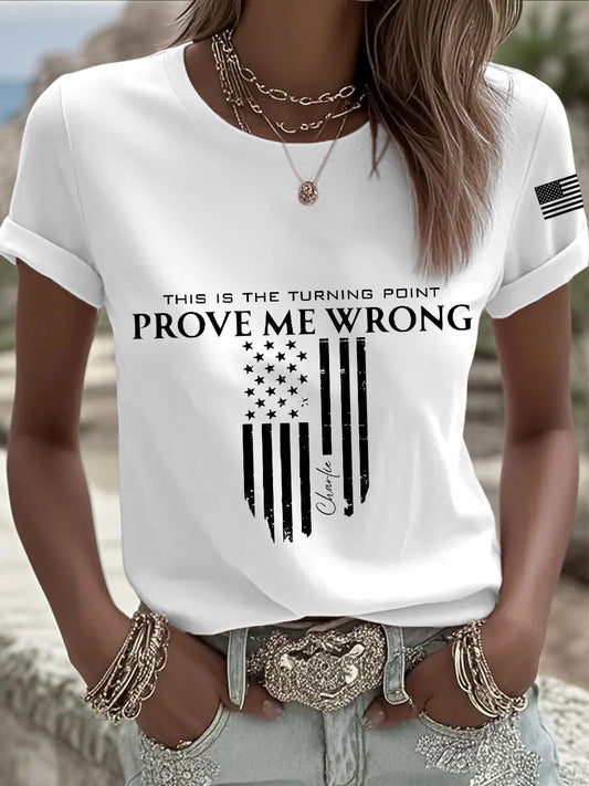 Women's Patriotic T-Shirt