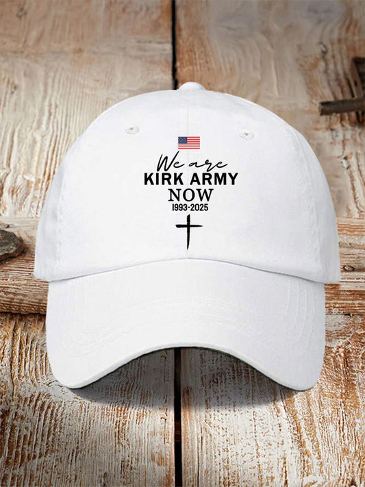 Unisex We Are All Kirk Army Now! R.I.P Charlie Kirk Hat