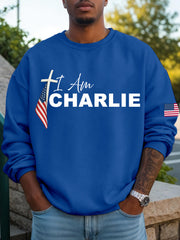 Men's I Am Charlie Print Sweatshirt
