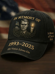 In memory of his voice lives on hats