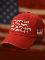 Freedom Printed Casual Unisex Hat