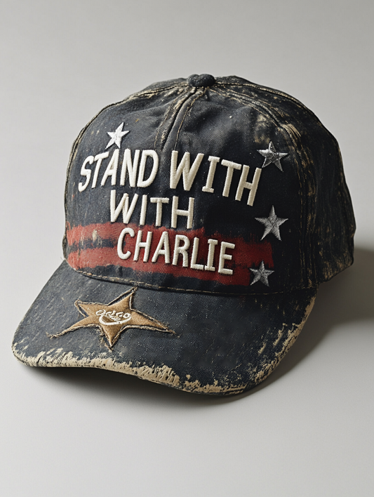 Voice Of Freedom Printed Casual Unisex Hat