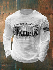 Men's Patriot Waffle Long Sleeve T-shirt