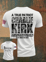 Men's True Patriot Freedom Printed T-shirt