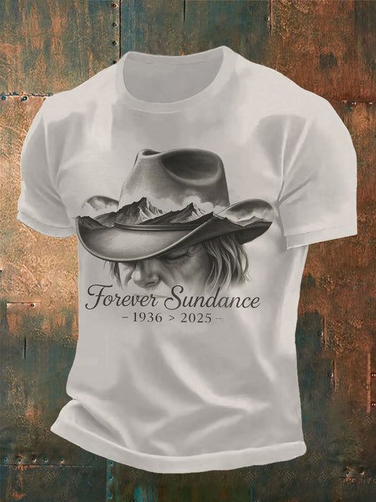 Men's Forever Sundance Memorial Cowboy short sleeves t-shirt